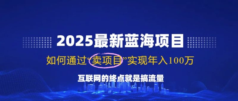 2025最新蓝海项目，零门槛轻松复制，月入10万+，新手也能操作！外贸跨境出海-网赚项目-副业赚钱-互联网创业-外贸跨境出海-资源整合阿婆出海