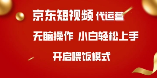 京东短视频代运营,全程喂饭,小白轻松上手外贸跨境出海-网赚项目-副业赚钱-互联网创业-外贸跨境出海-资源整合阿婆出海